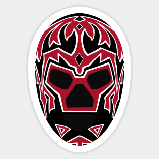 King Cuerno Mask Small Sticker